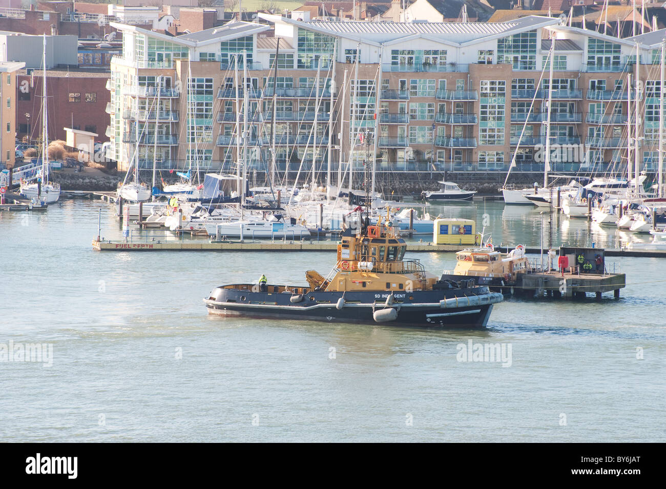 Nachsichtig 2010 SD Twin ASD Schlepper Stockfoto