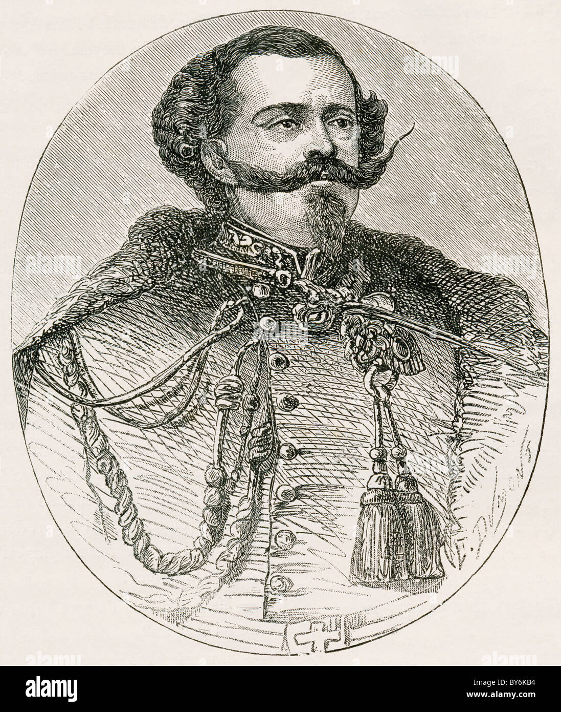 Viktor Emmanuel II., König von Italien Stockfoto
