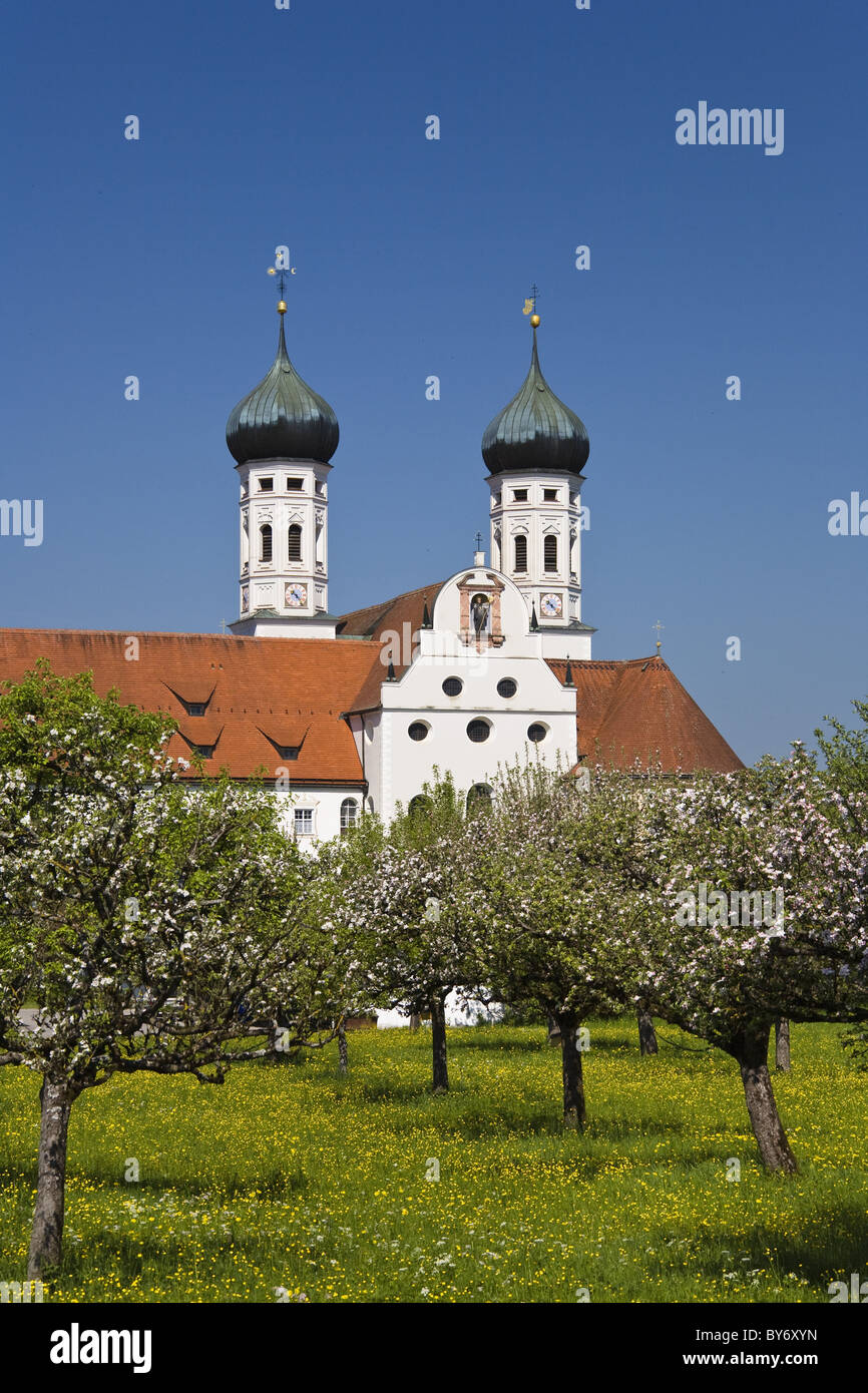 Kloster Benediktbeuern, Benediktbeuern, Oberbayern, Deutschland Stockfoto