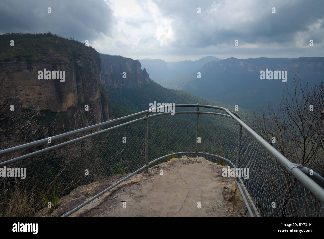 Govett Sprung in den Blue Mountains Stockfoto