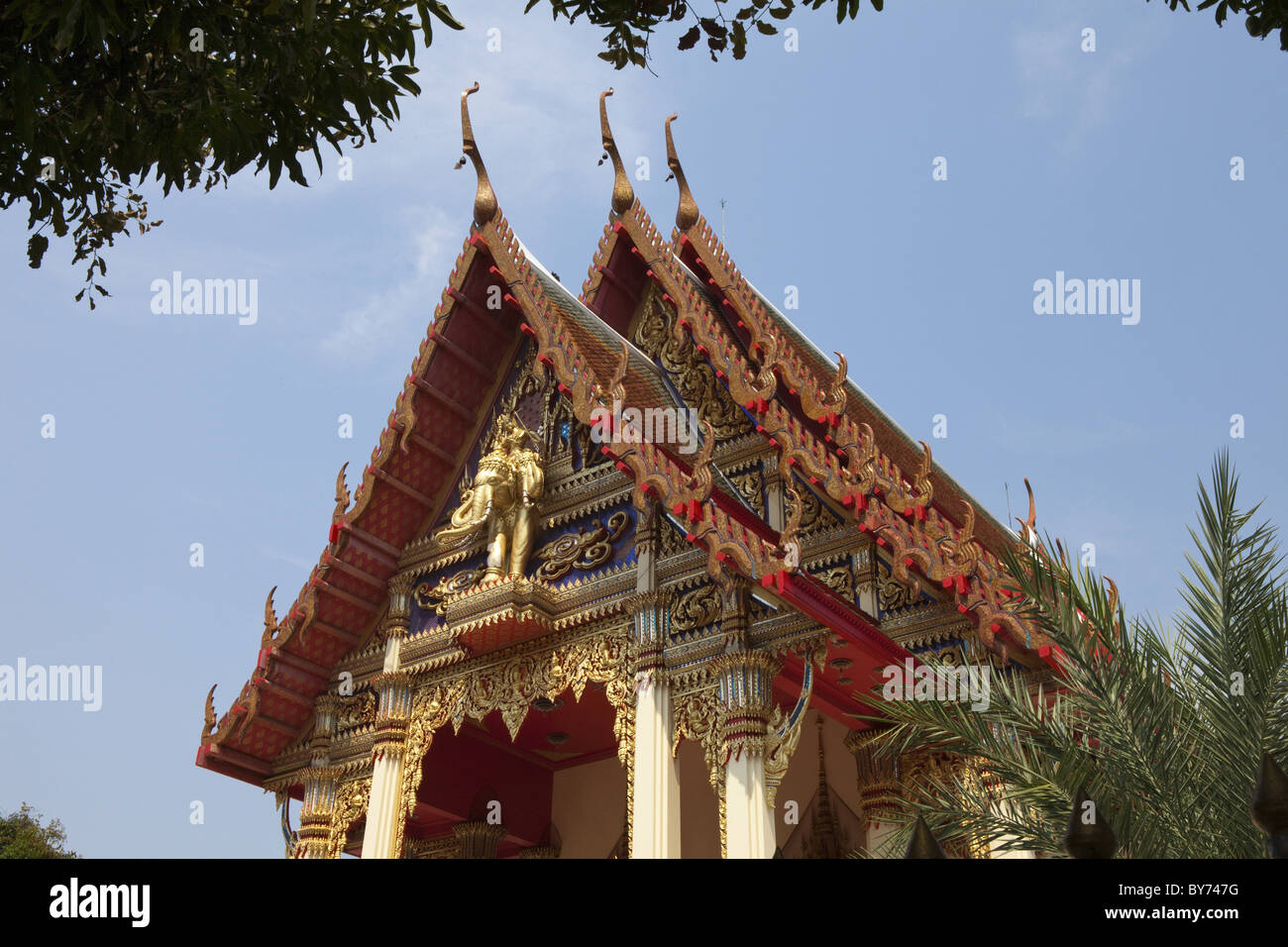 Wat Sattahip, buddhistische Tempel in Sattahip District, in der Nähe von Pattaya, Provinz Chonburi, Thailand, Asien Stockfoto