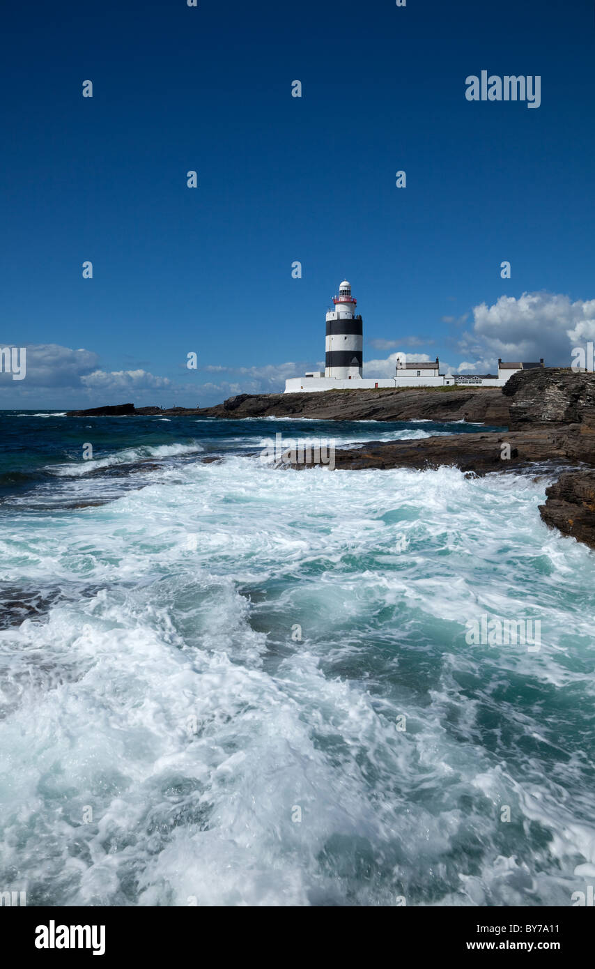 Hook Head Lighthouse, In Existenz seit 800 Jahren, County Wexford, Irland Stockfoto