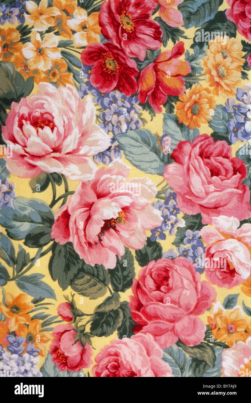 Bild von einem antiken floral Stoff. Professionelle Aufnahmen. Stockfoto