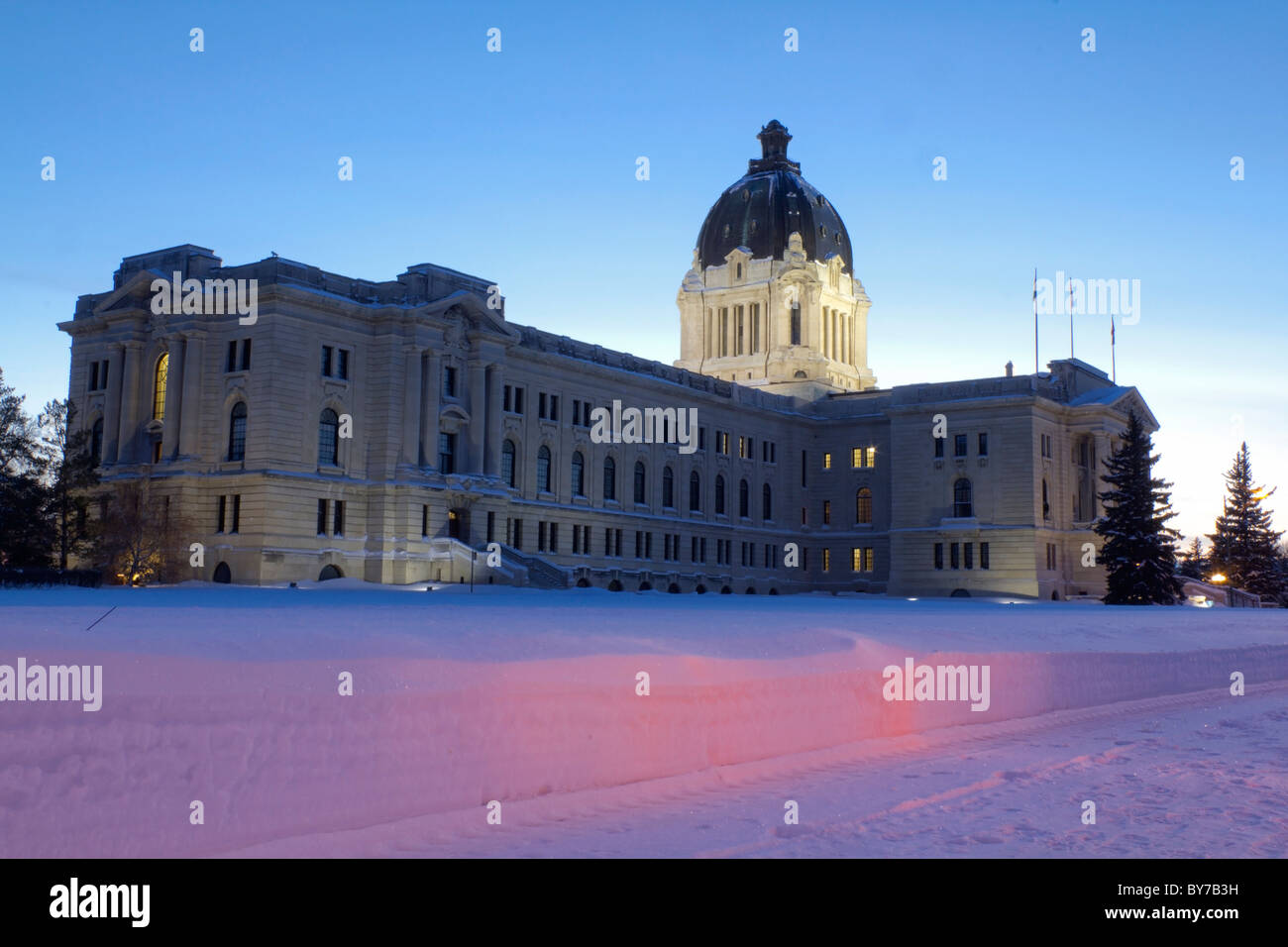 Saskatchewan Legislative Building Stockfoto