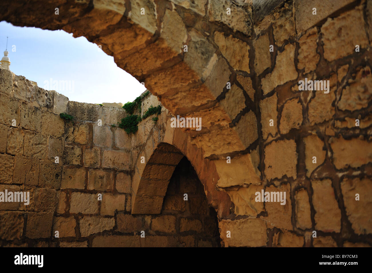 Eine alte Bogen detail Stockfoto