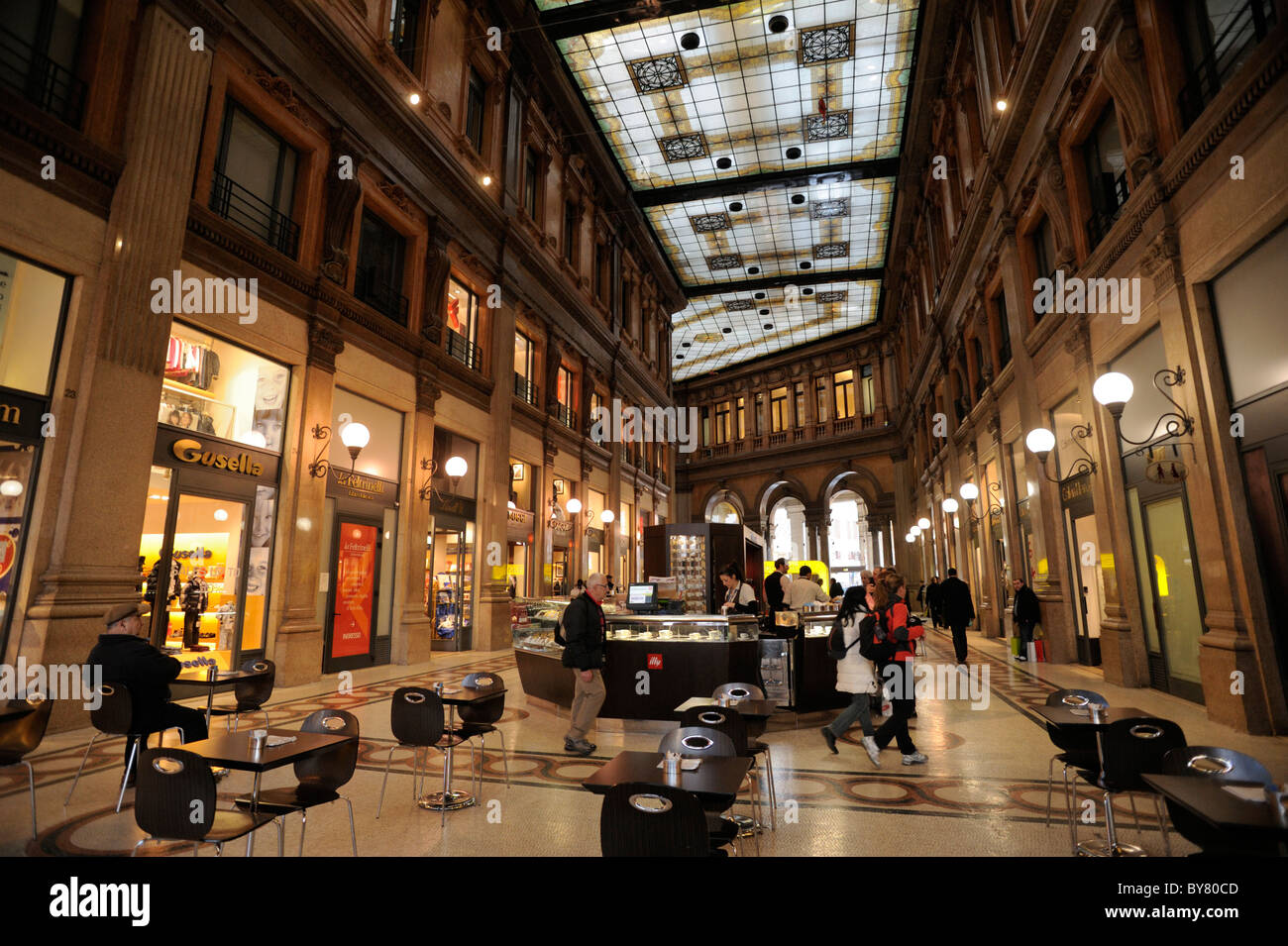 Italien, Rom, Galleria Alberto Sordi, Galleria Colonna Stockfoto