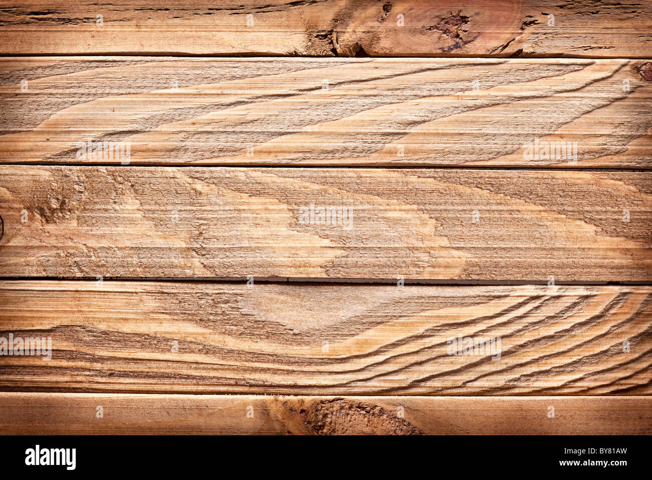 Bildstruktur von alten Holzbohlen. Stockfoto