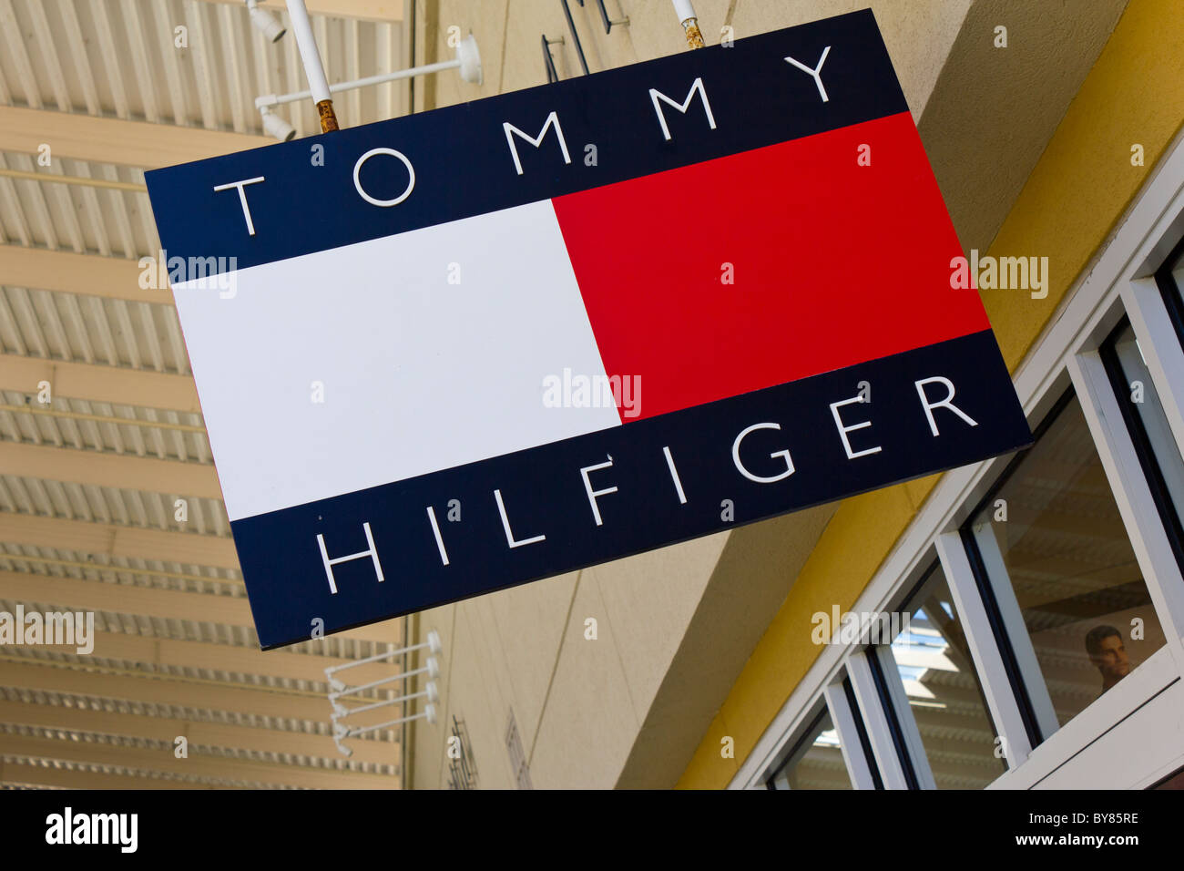 Tommy Hilfiger Store, Chicago Premium Outlets, Aurora, Illinois, USA Stockfoto