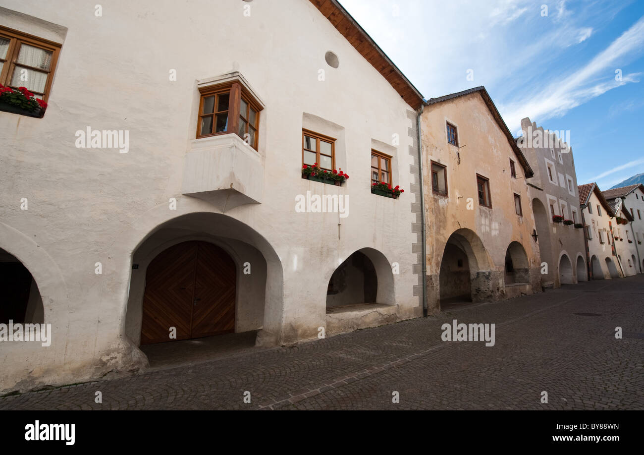 Glurns Alto Adige Italien Stockfoto