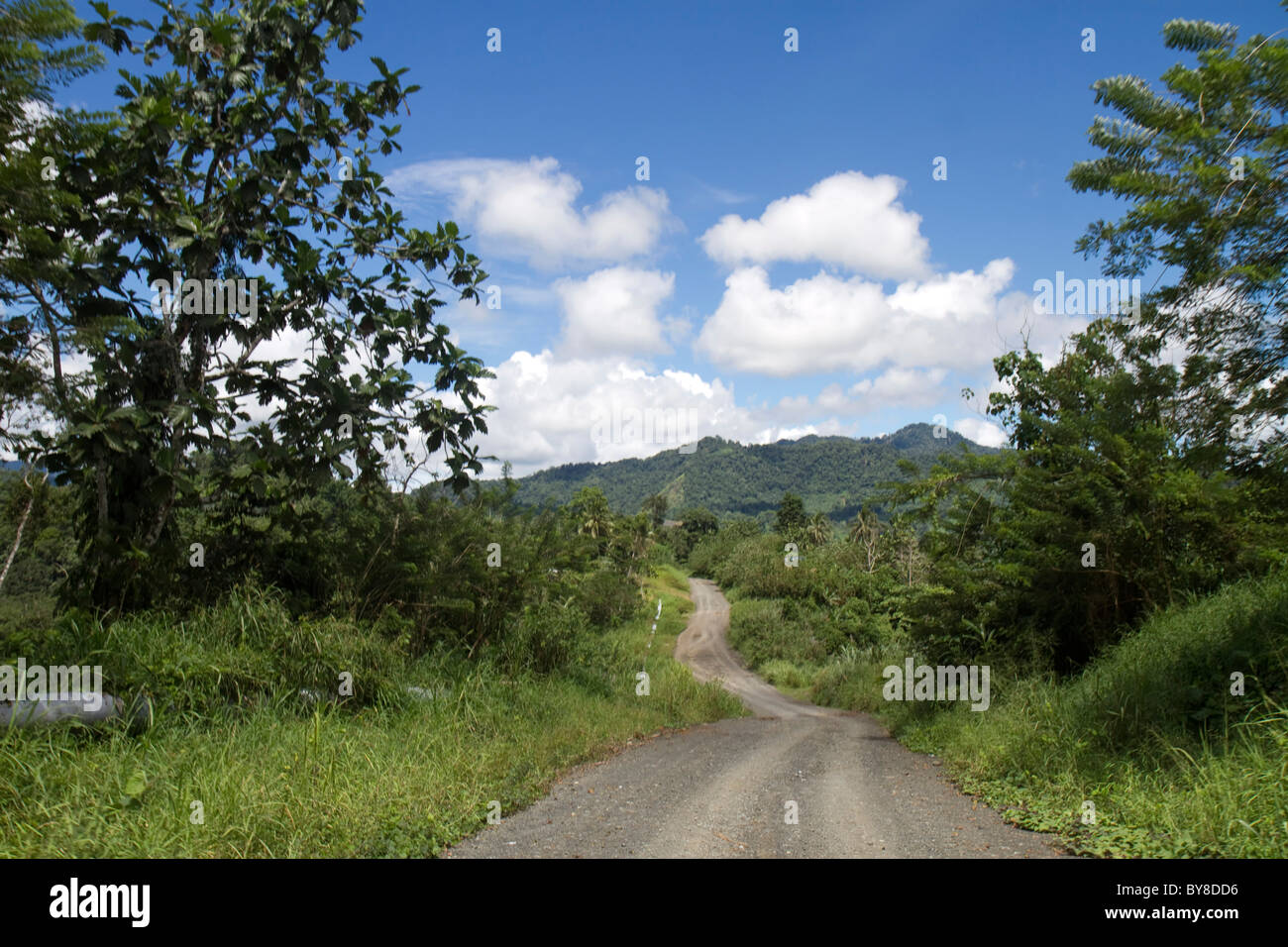 Straßen, Madang, Papua-Neu-Guinea Stockfoto