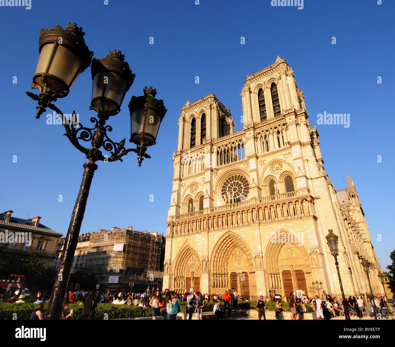Notre-Dame de Paris Stockfoto
