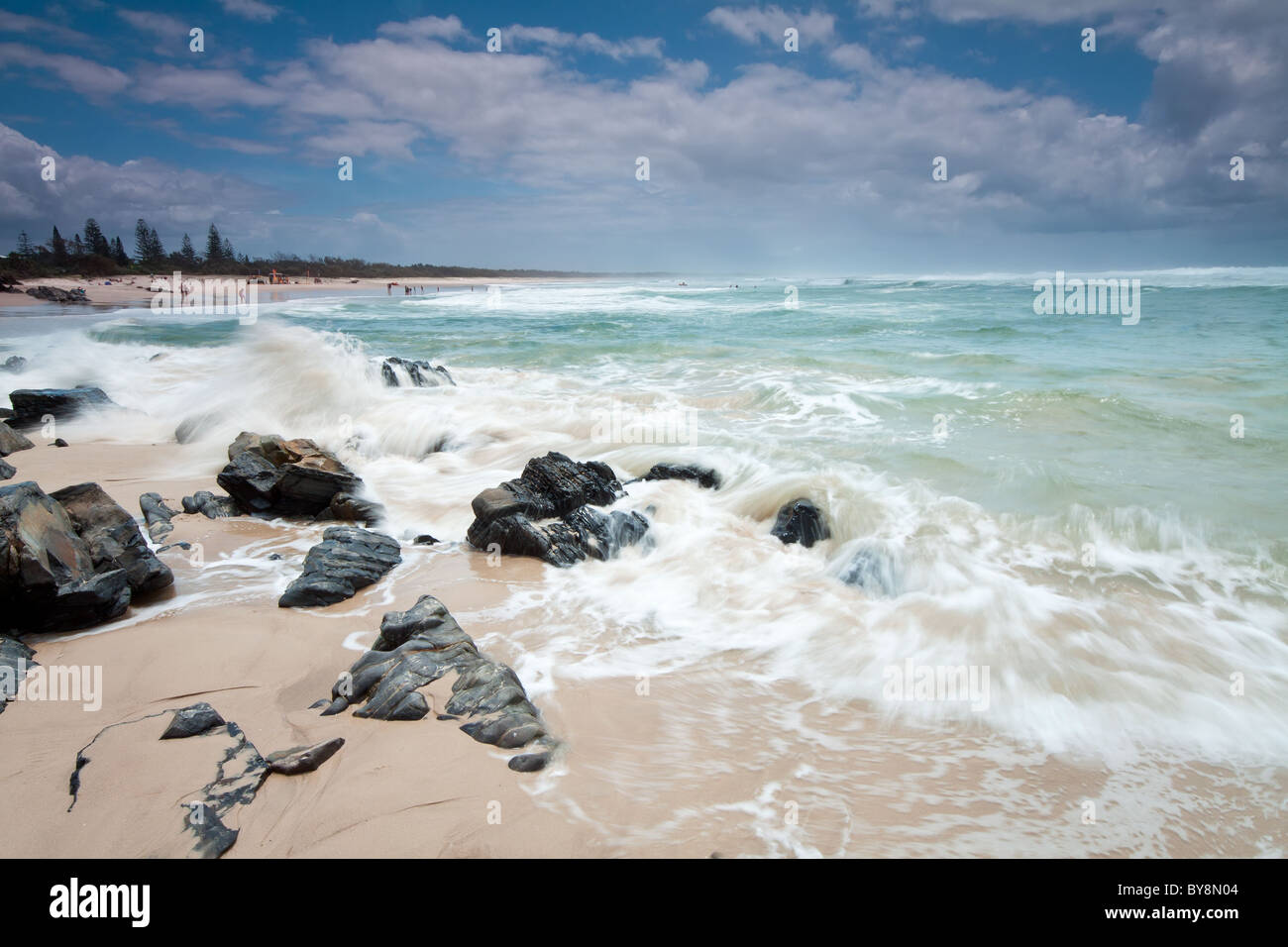 Australischen Strand während des Tages Stockfoto