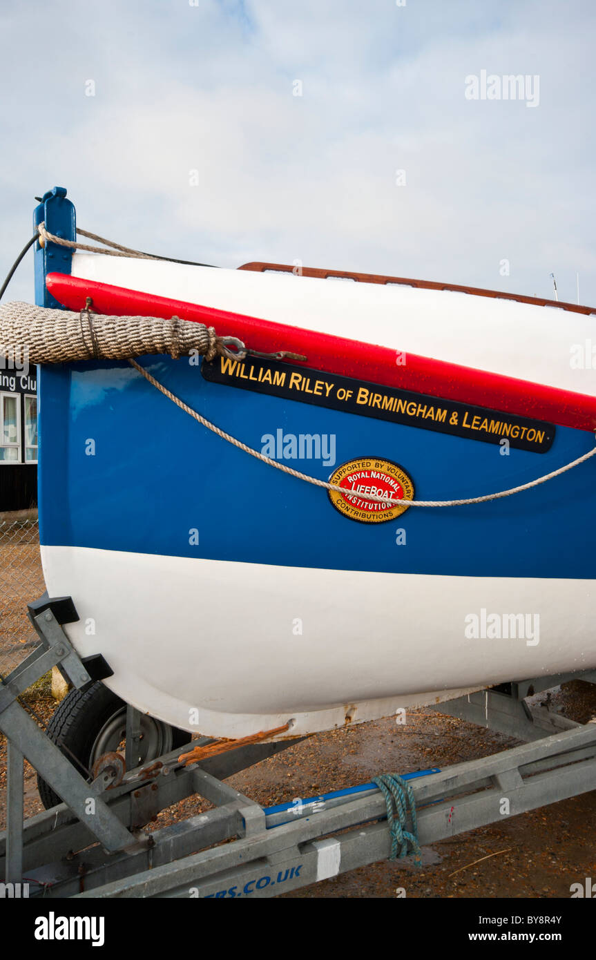Whitby Rettungsboot William Riley von Birmingham und Leamington Stockfoto