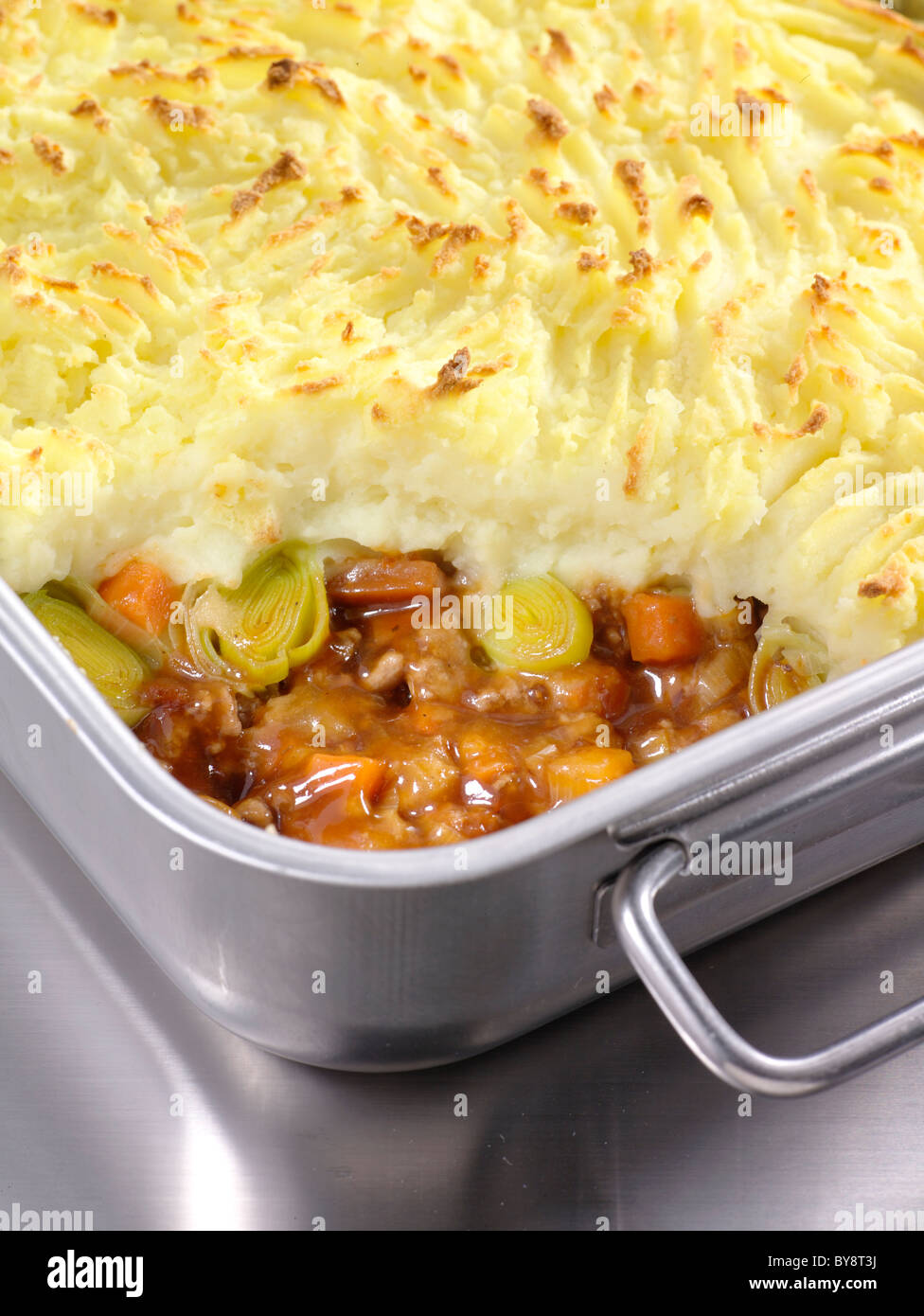 Shepherds Pie Stockfoto