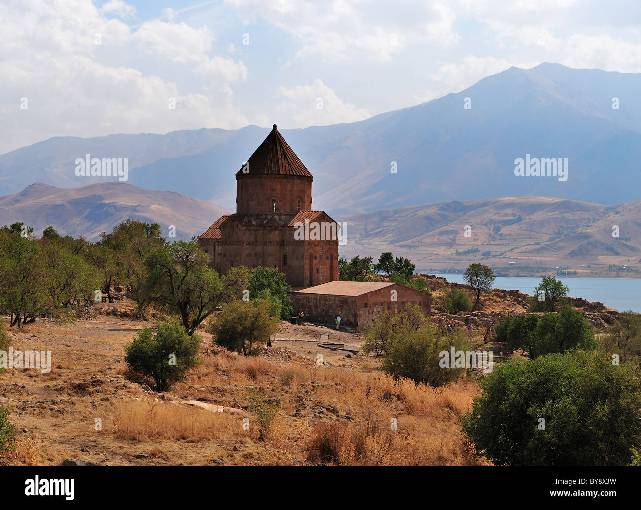 Kirche des Heiligen Kreuzes, Akdamar Insel, Türkei 100926 37192 Stockfoto