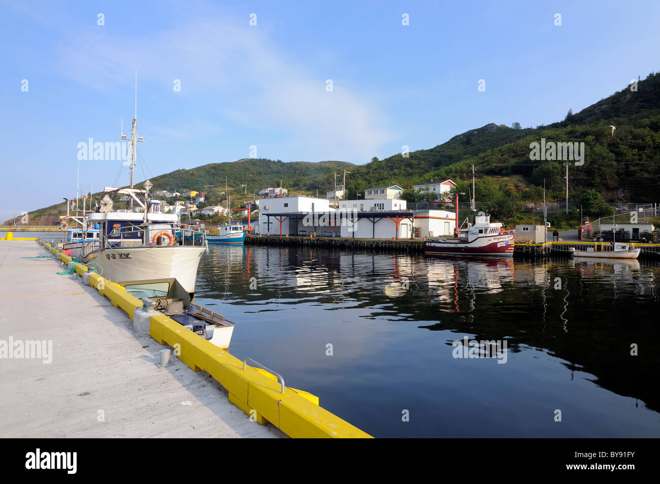 Kleinen Hafen Maddox Cove Neufundland Kanada Stockfoto