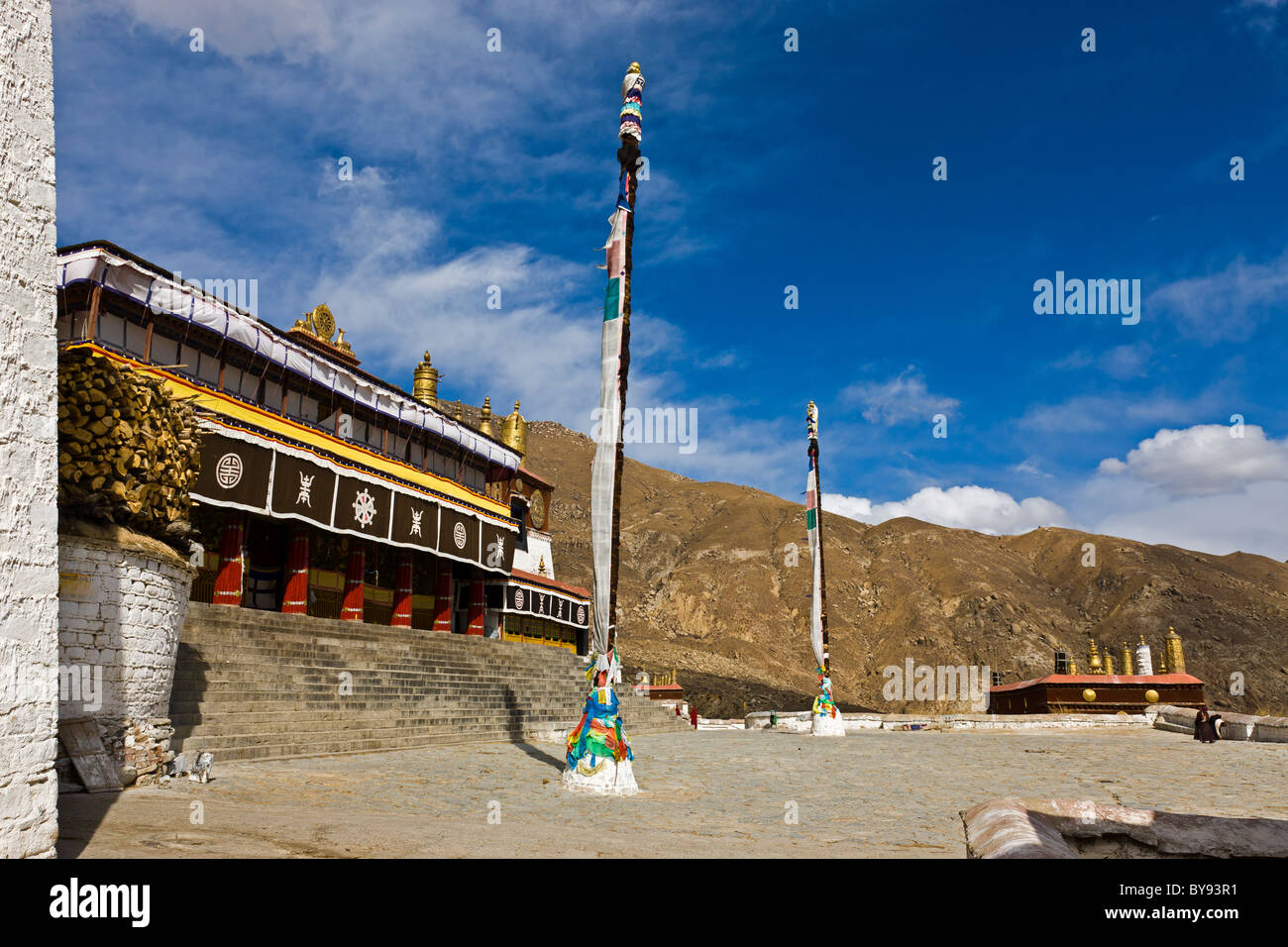 Äußere Drepung-Kloster, Lhasa, Tibet. JMH4536 Stockfoto