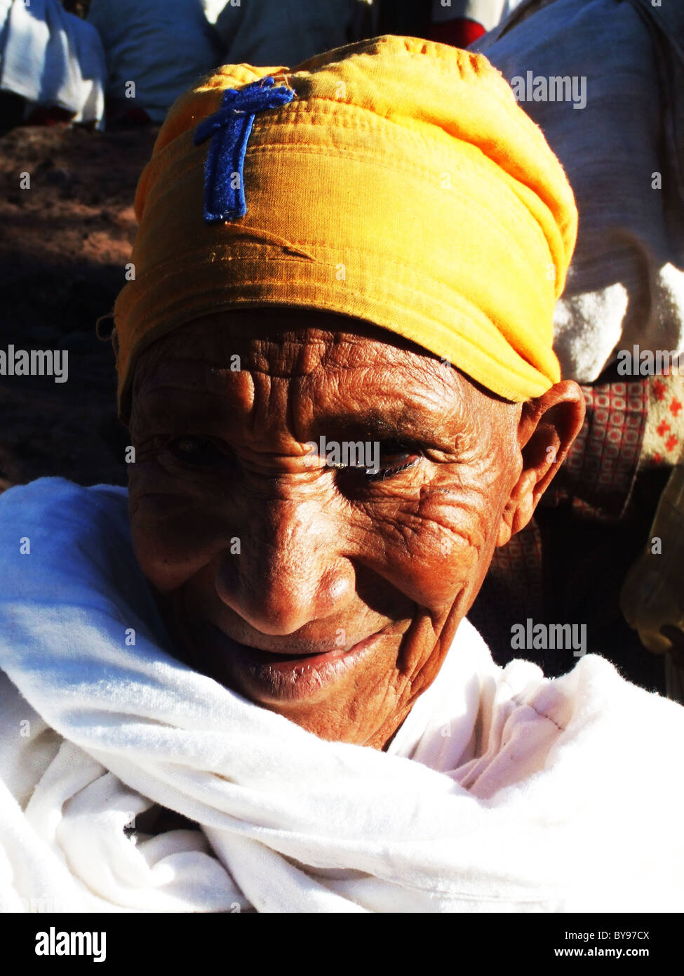 Gesichter von Äthiopien. Stockfoto