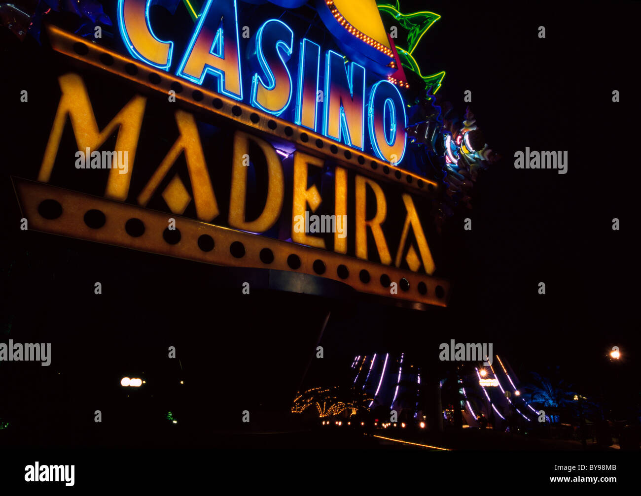 Casino, gebaut von Oscar Niemeyer in Funchal, Madeira, Portugal Stockfoto