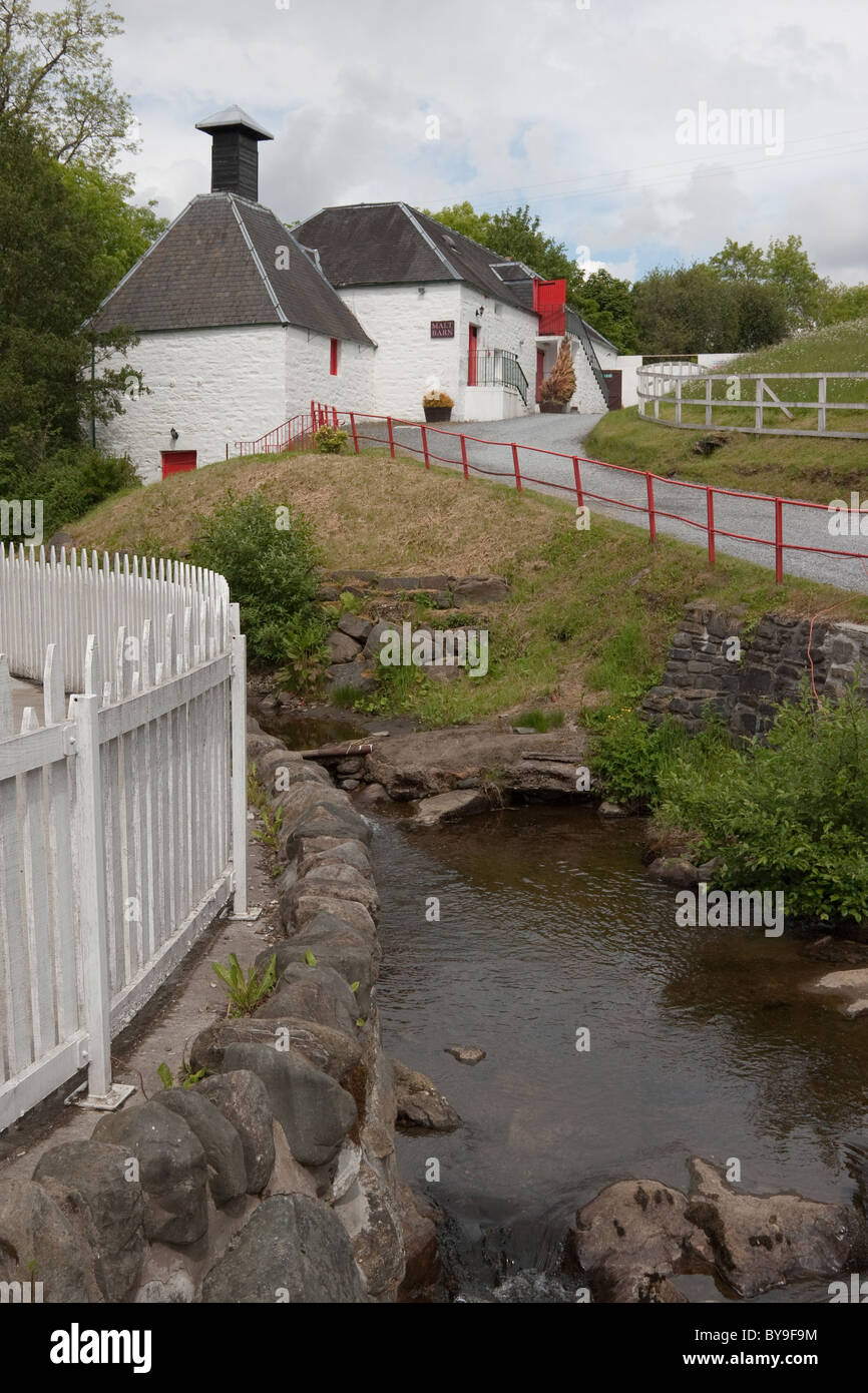 Edradour Whiskeybrennerei Stockfoto