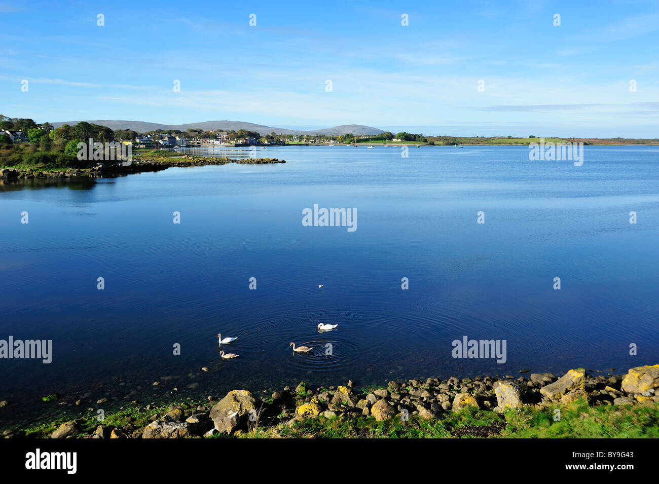 Kinvara Bay, County Galway, Irland Stockfoto