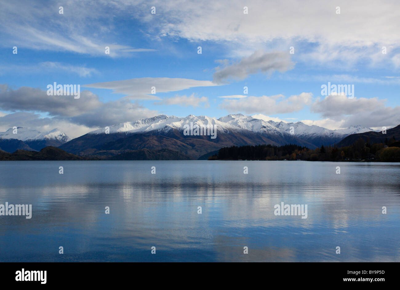 Lake Wanaka, Südinsel, Neuseeland Stockfoto
