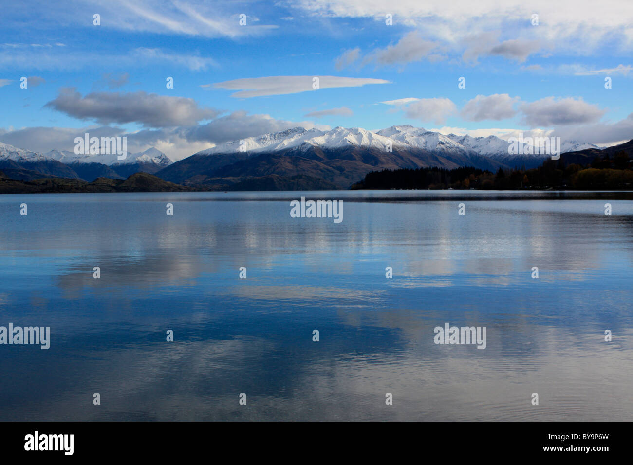 Lake Wanaka, Südinsel, Neuseeland Stockfoto