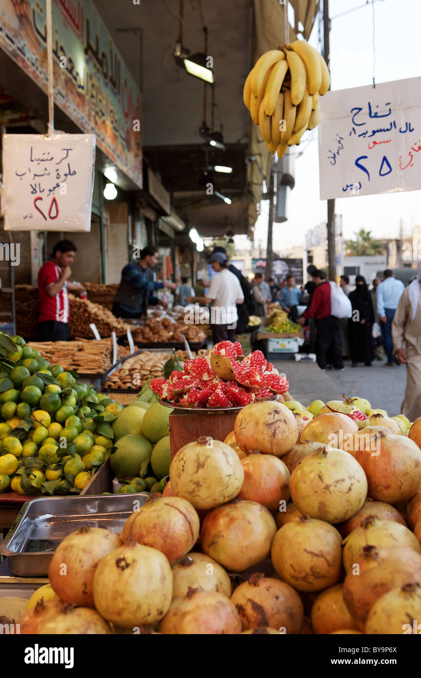 Straße Markt, Aleppo, Syrien Stockfoto