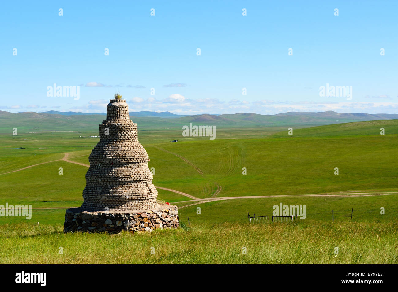 Grünland im Hulun Buir Liga der Inneren Mongolei, China Stockfoto