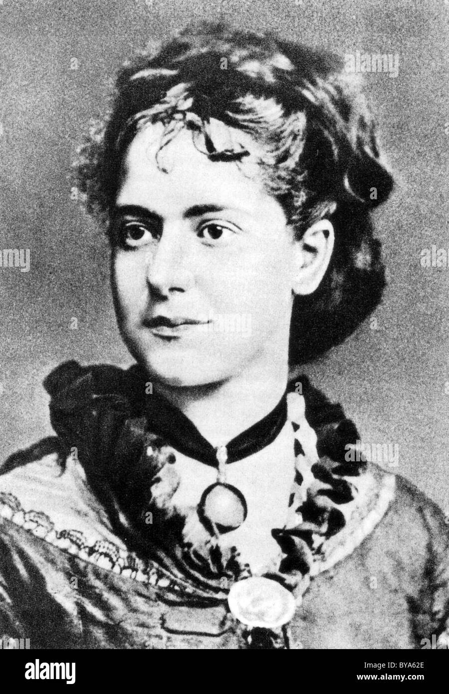 ELEANOR MARX (1855-1898) jüngste Tochter von Karl Marx. Sie beging Selbstmord nach einer unglücklichen Affäre mit Edward Aveling Stockfoto