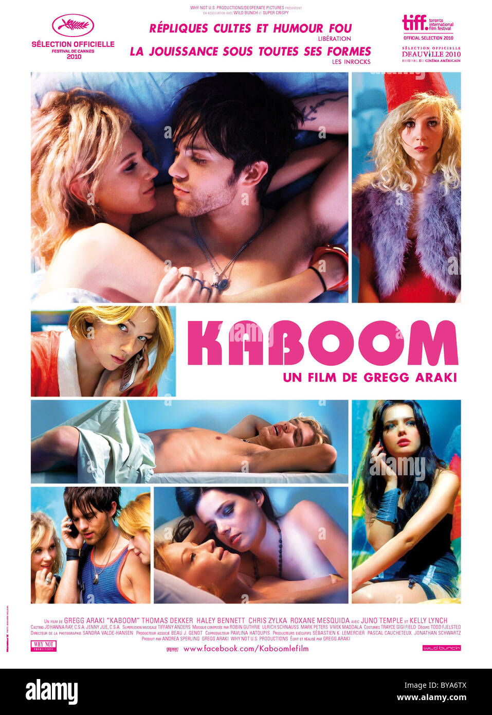 Kaboom-Jahr: 2010 - USA Regie: Gregg Araki Movie Poster (Fr) Stockfoto