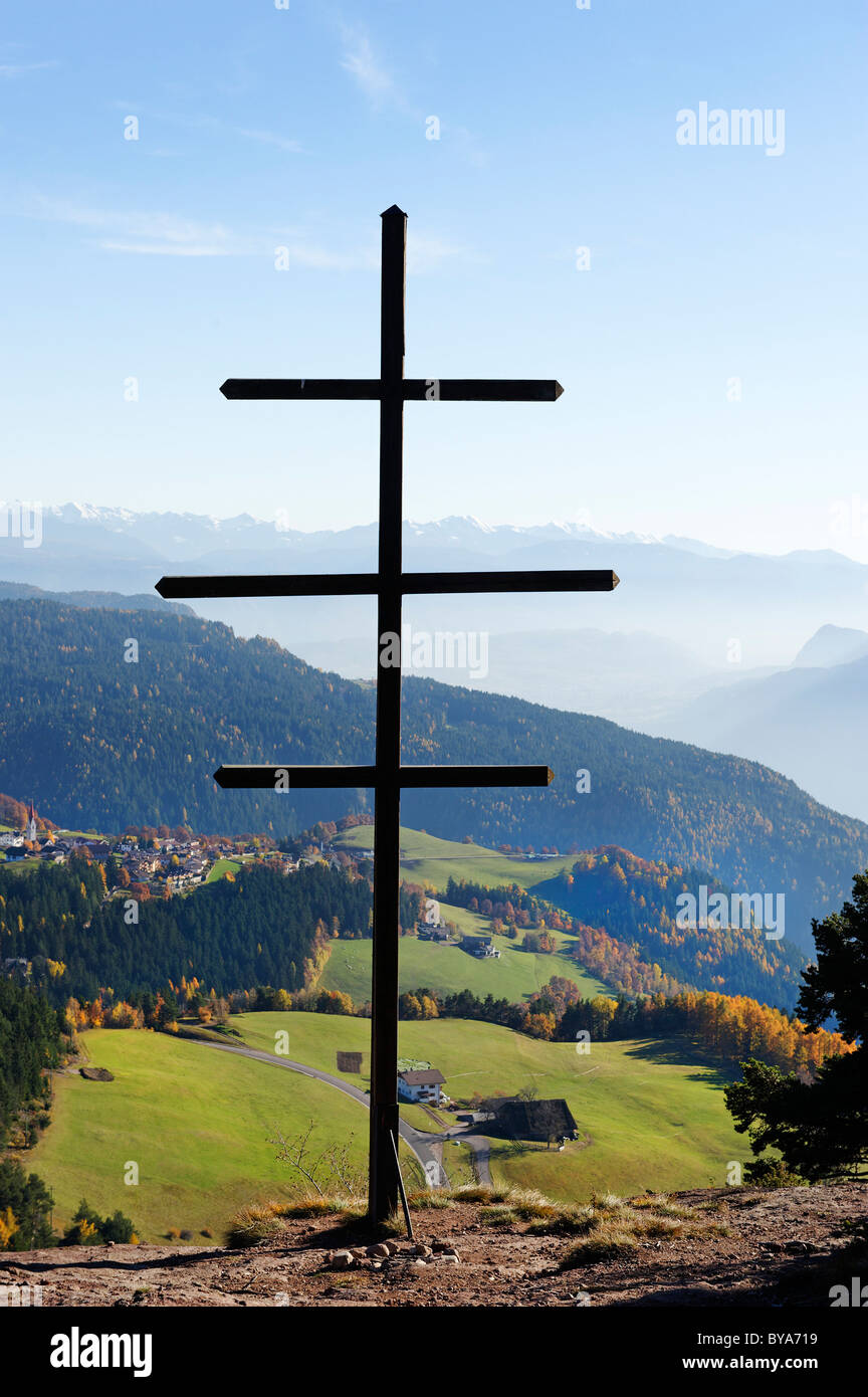 In der Nähe von Hafling Voeran, Rotsteinkogel Berg, Burggrafenamt District, Süd-Tirol, Italien, Europa Stockfoto