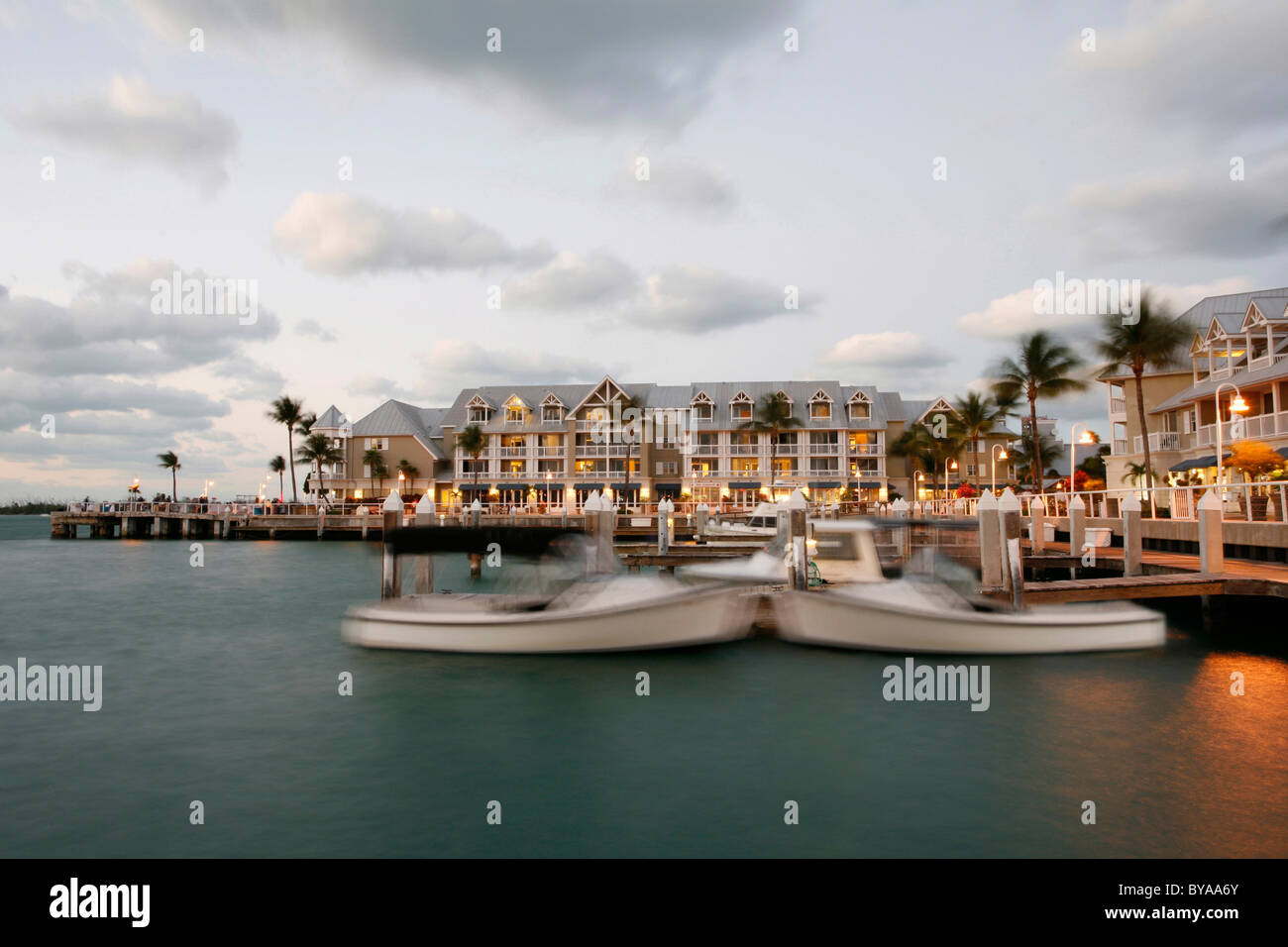 Hafen, Key West, Florida Keys, Vereinigte Staaten von Amerika, USA Stockfoto