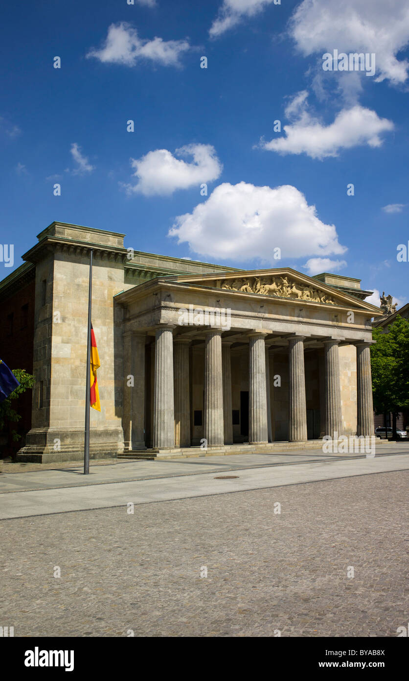 Neue Wache, neue Wache, die zentrale Gedenkstätte der Bundesrepublik Deutschland für die Opfer von Krieg und Gewaltherrschaft Stockfoto