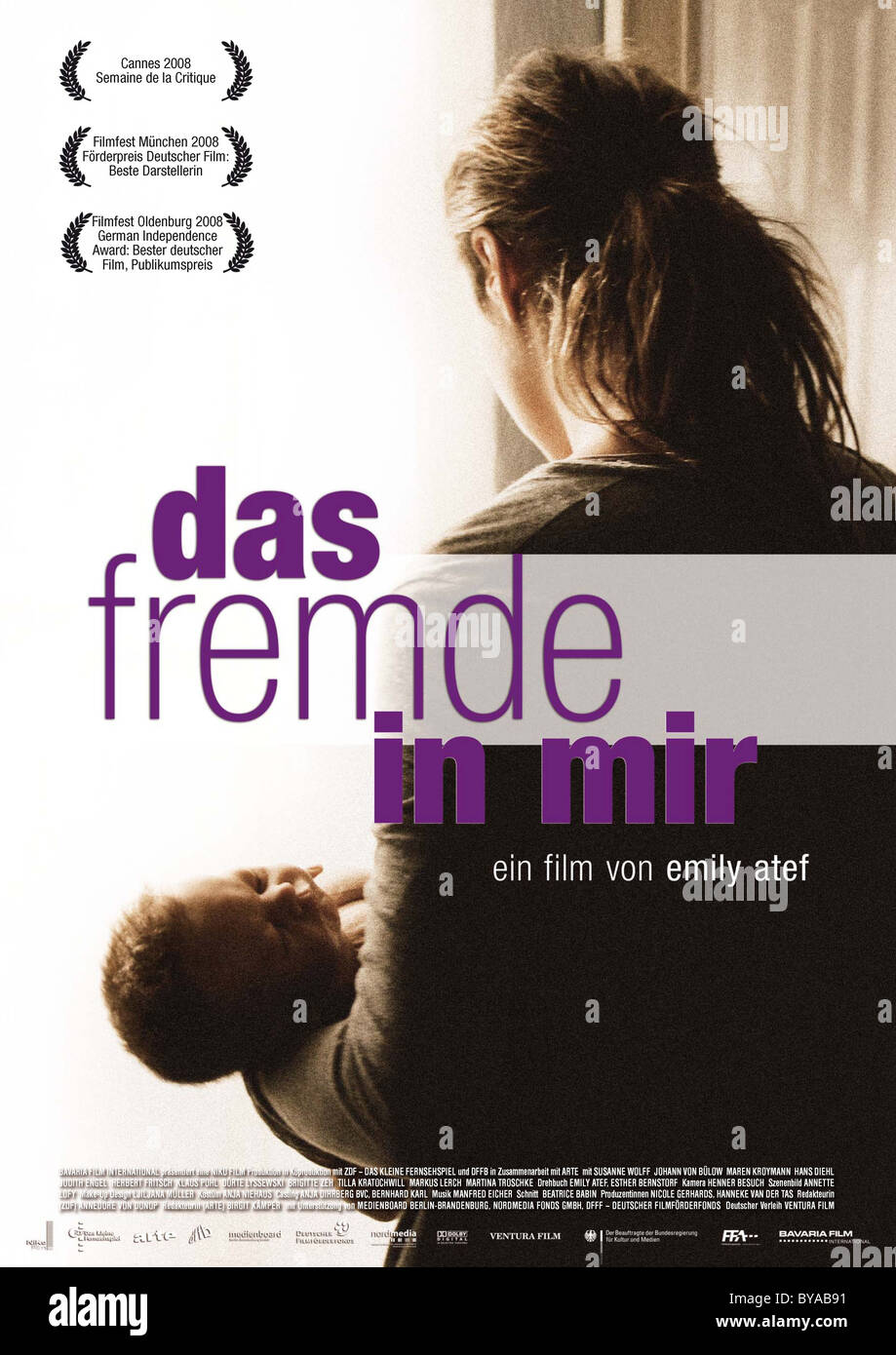 Das Fremde in Mir Jahr: 2008 Deutschland Regie: Emily Atef Movie Poster (Ger) Stockfoto