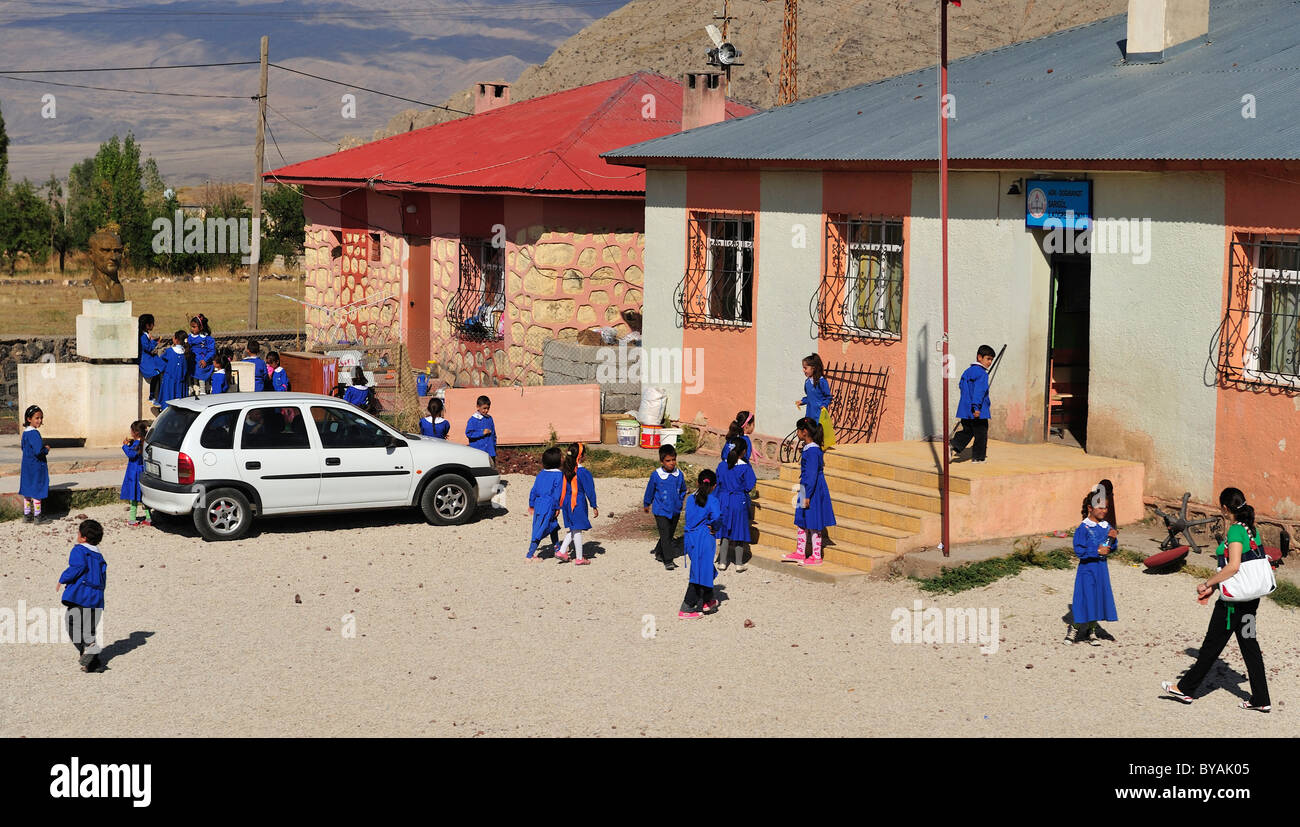 Schule ab, Dogubeyazit, Türkei 100927 37429 Stockfoto