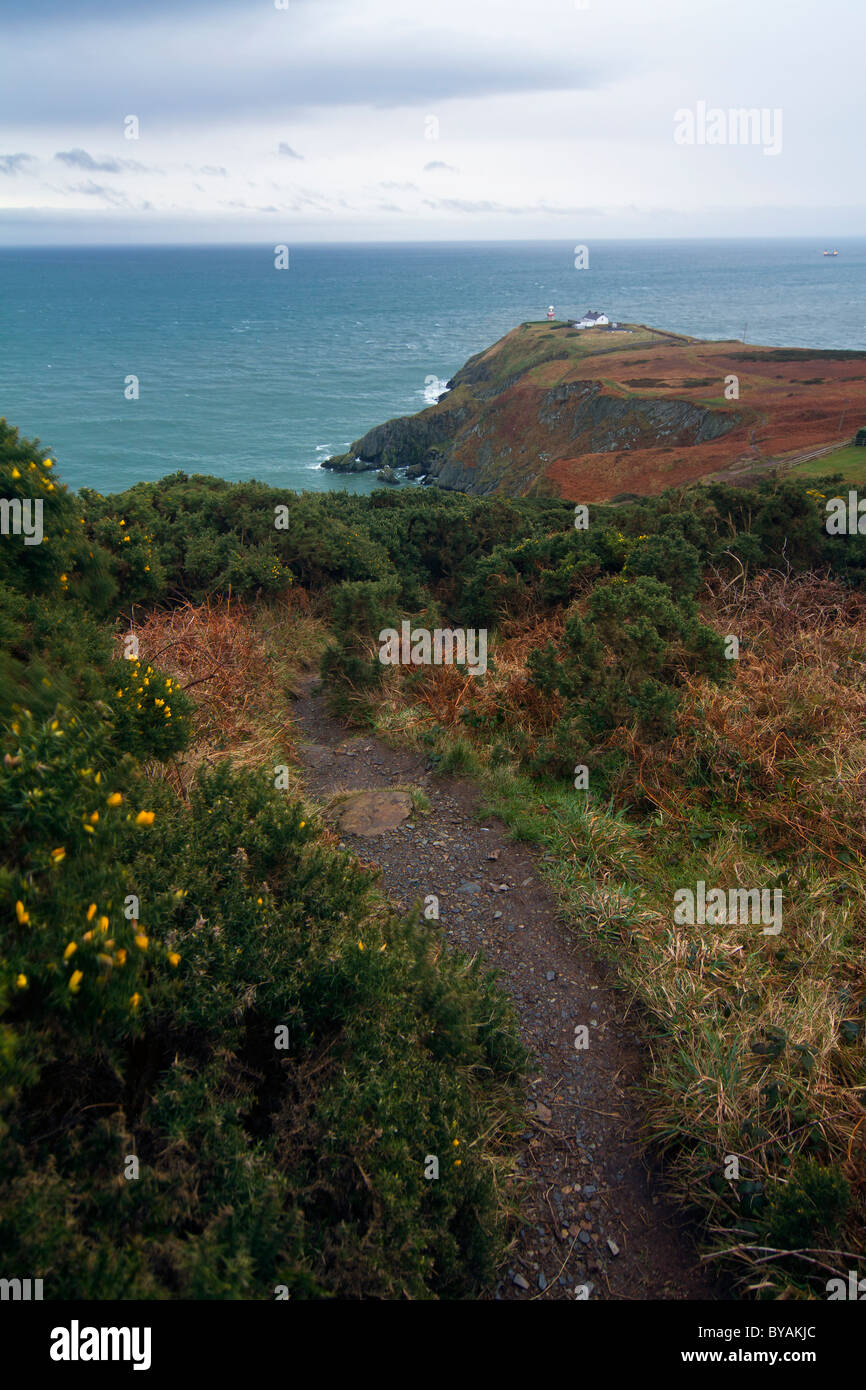 Blick von Howth, Dublin, Irland. Stockfoto