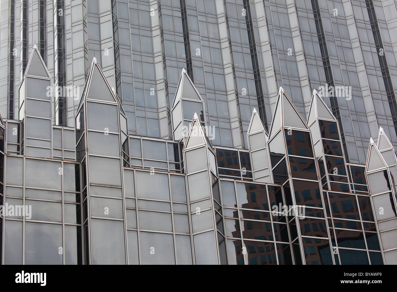 PPG Platz Gebäude, Pittsburgh, Pennsylvania, USA Stockfoto