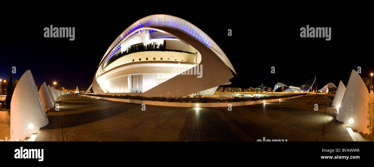 Valencia Opernhaus, Spanien, Europa Stockfoto