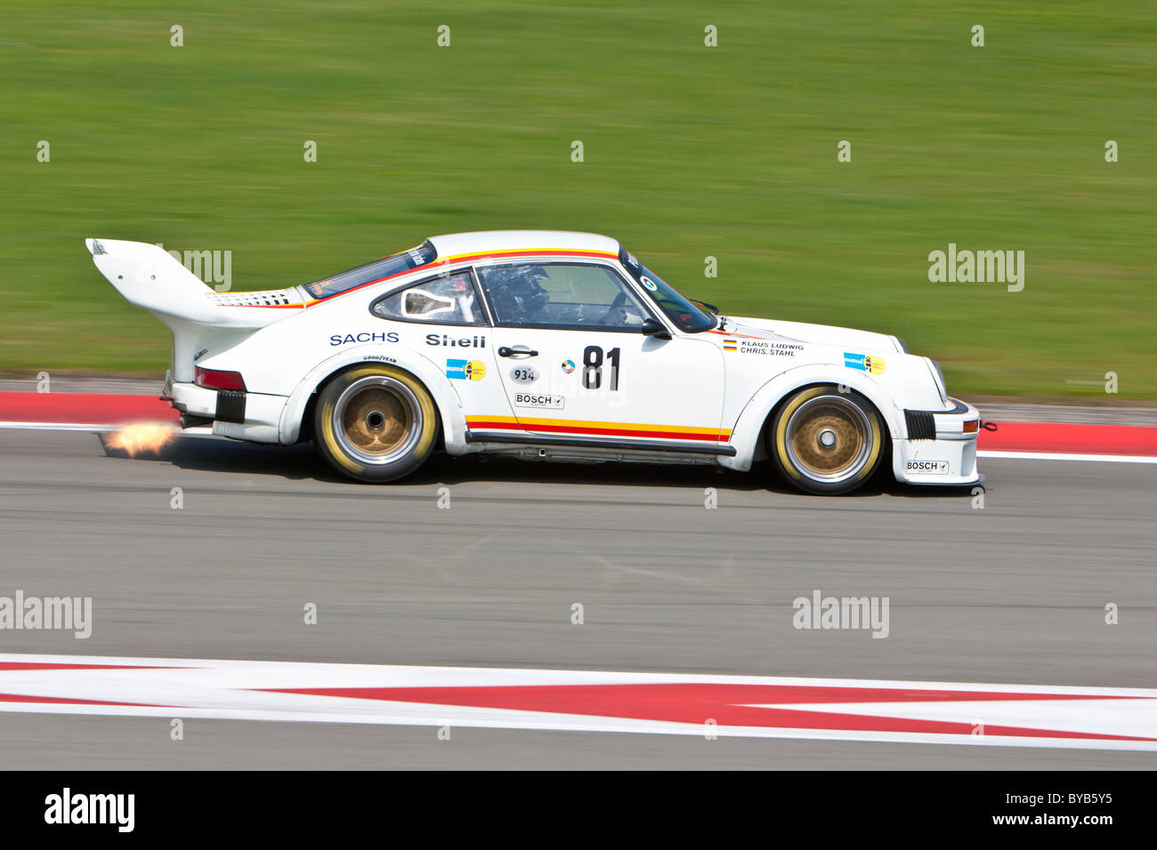 Porsche, Revival Deutsche Rennsport aufgelegt, Revival deutsche Racing Championship für Oldtimer Oldtimer Grand Stockfoto