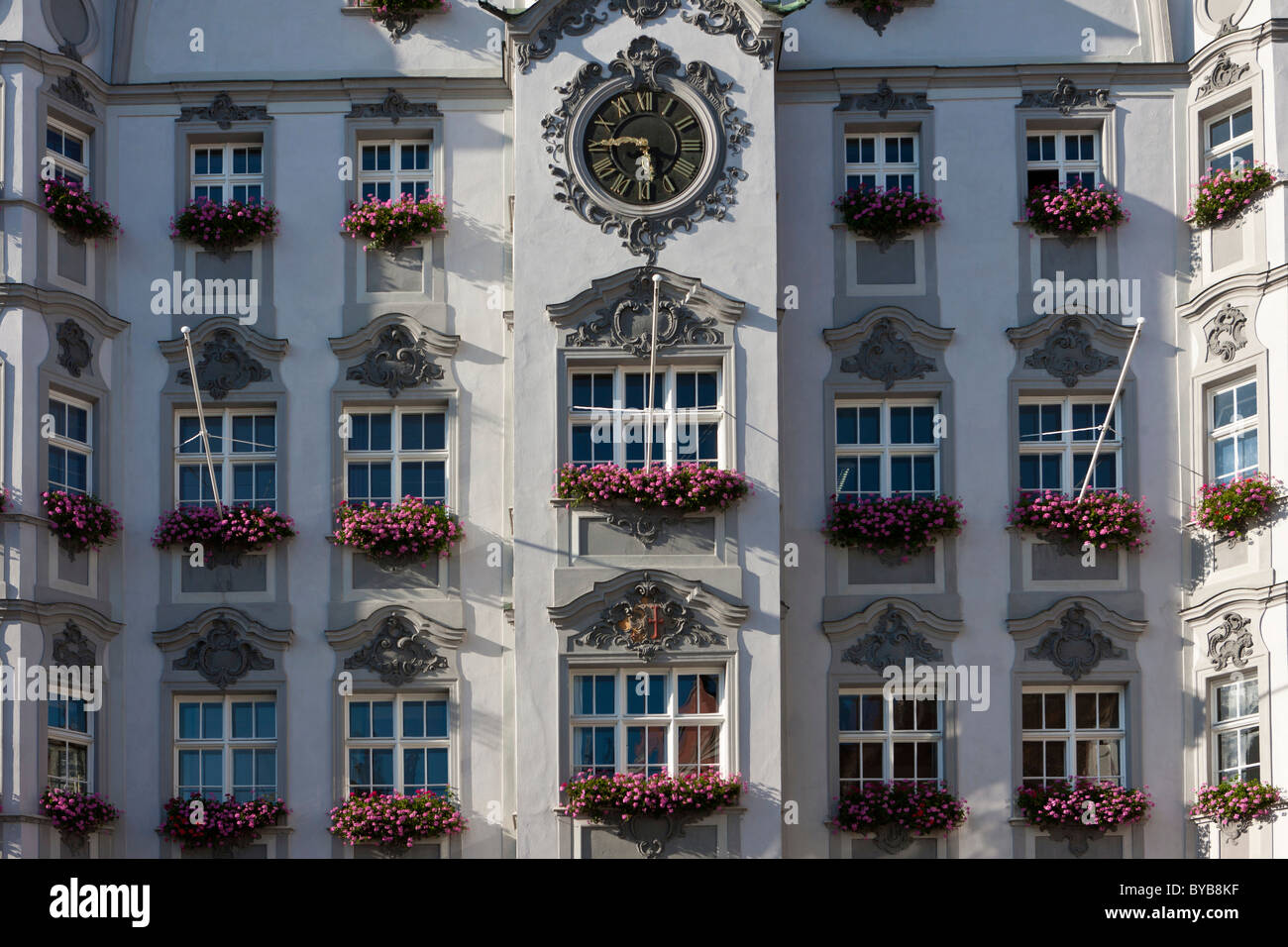 Memmingen Town Hall Stockfotos & Memmingen Town Hall