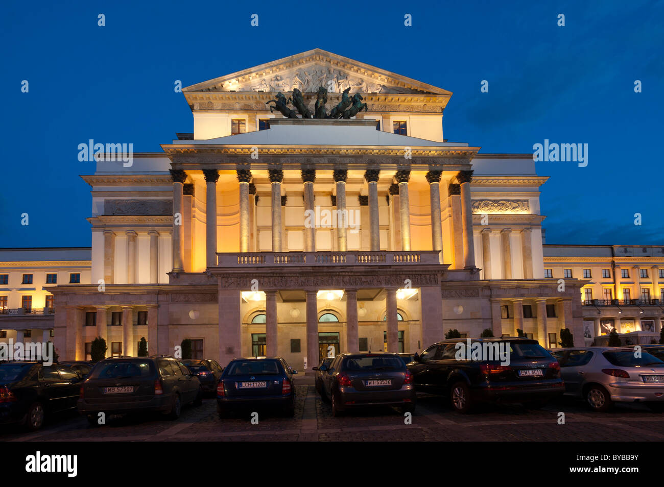 Wielki Theater, Warschau, Mazowieckie, Polen, Europa Stockfoto