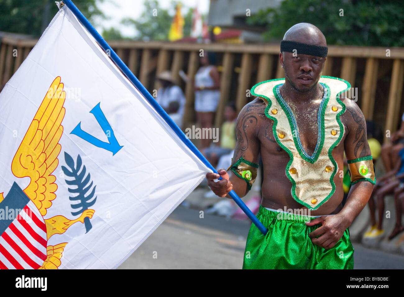 Eine große karibische Parade gestartet, ist der DC karibischen Karneval in Washington, DC jährlich. Stockfoto