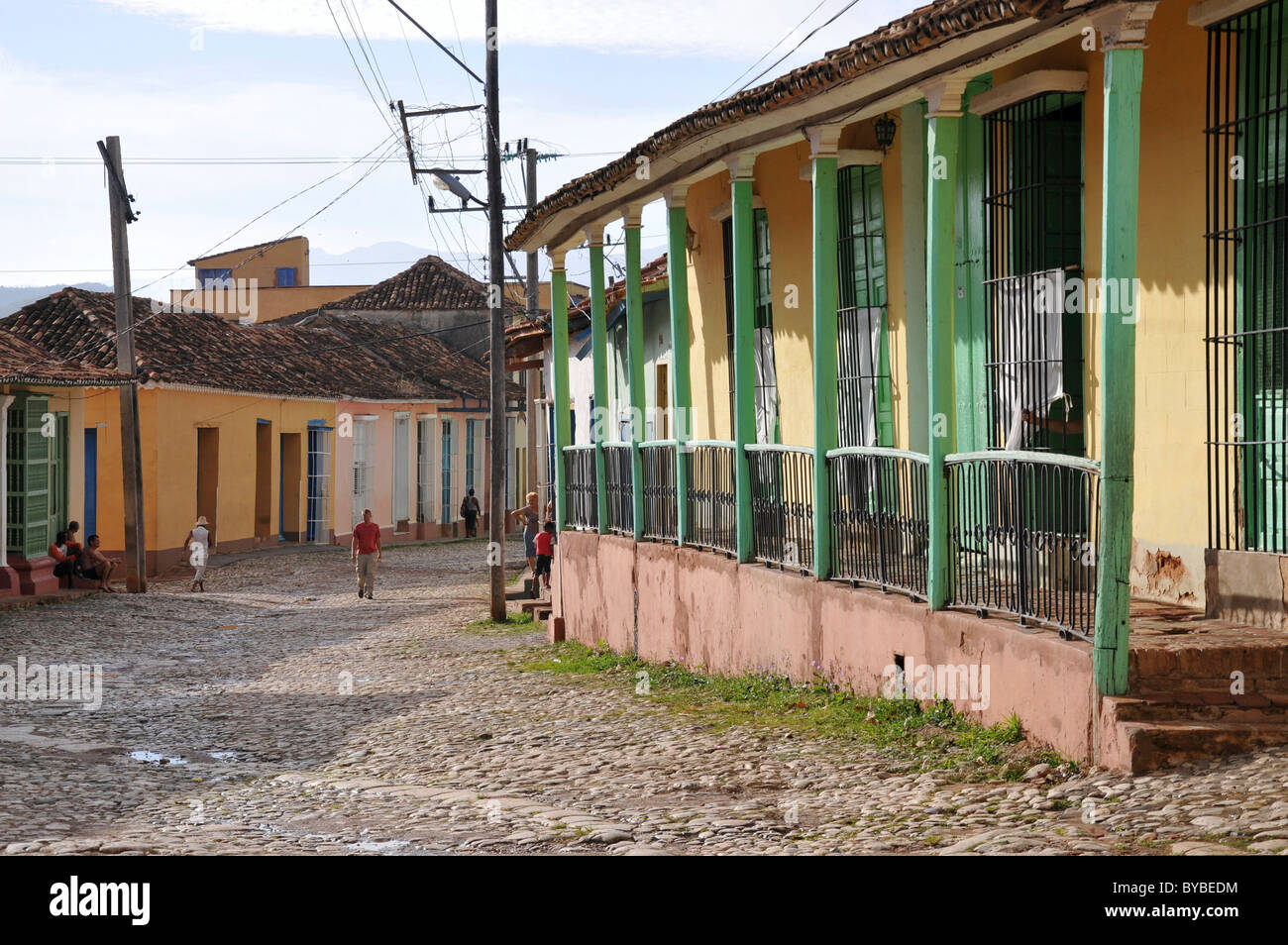 Alte Stadt, Trinidad, Kuba, Karibik, Mittelamerika Stockfoto
