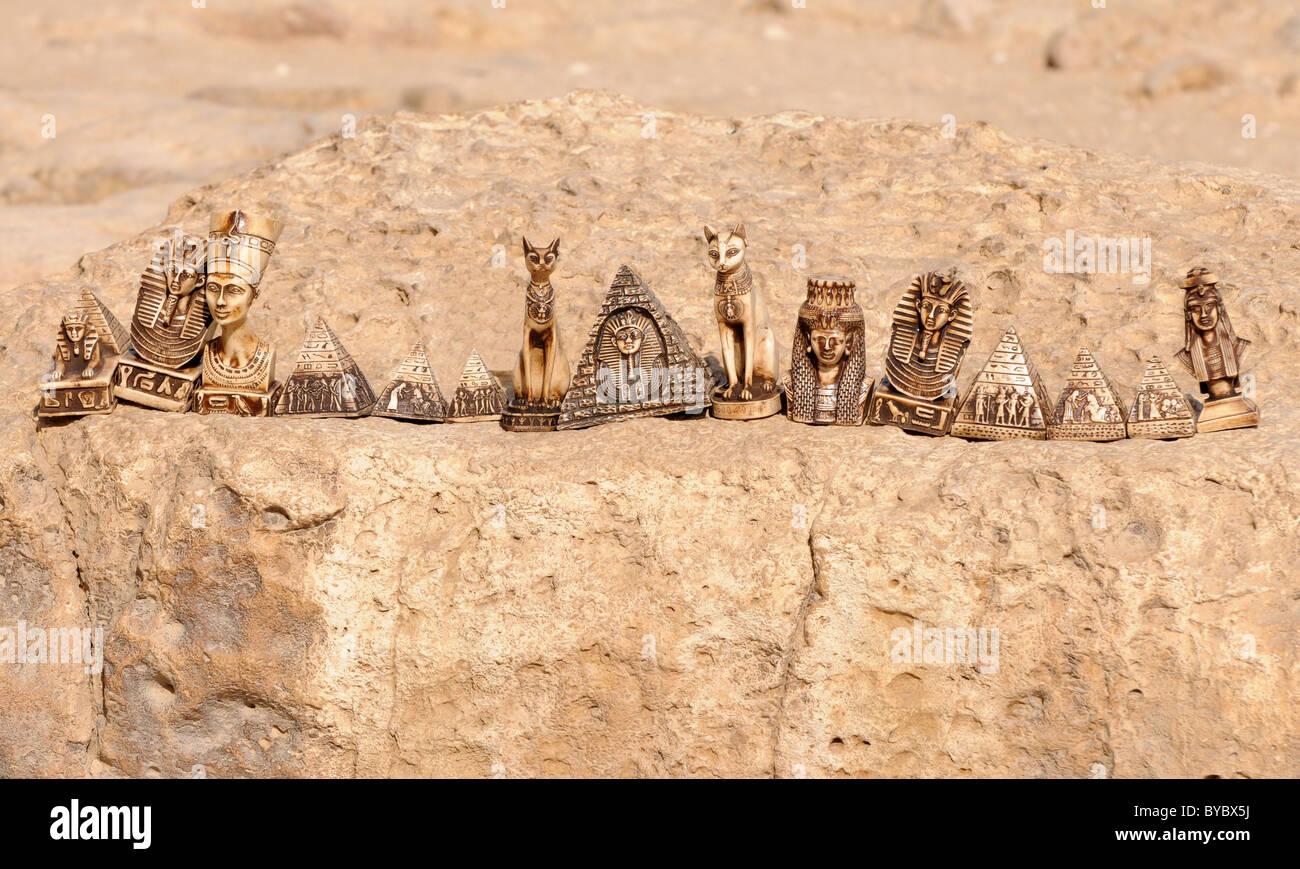 Souvenirs zum Verkauf, Ägypten Stockfoto