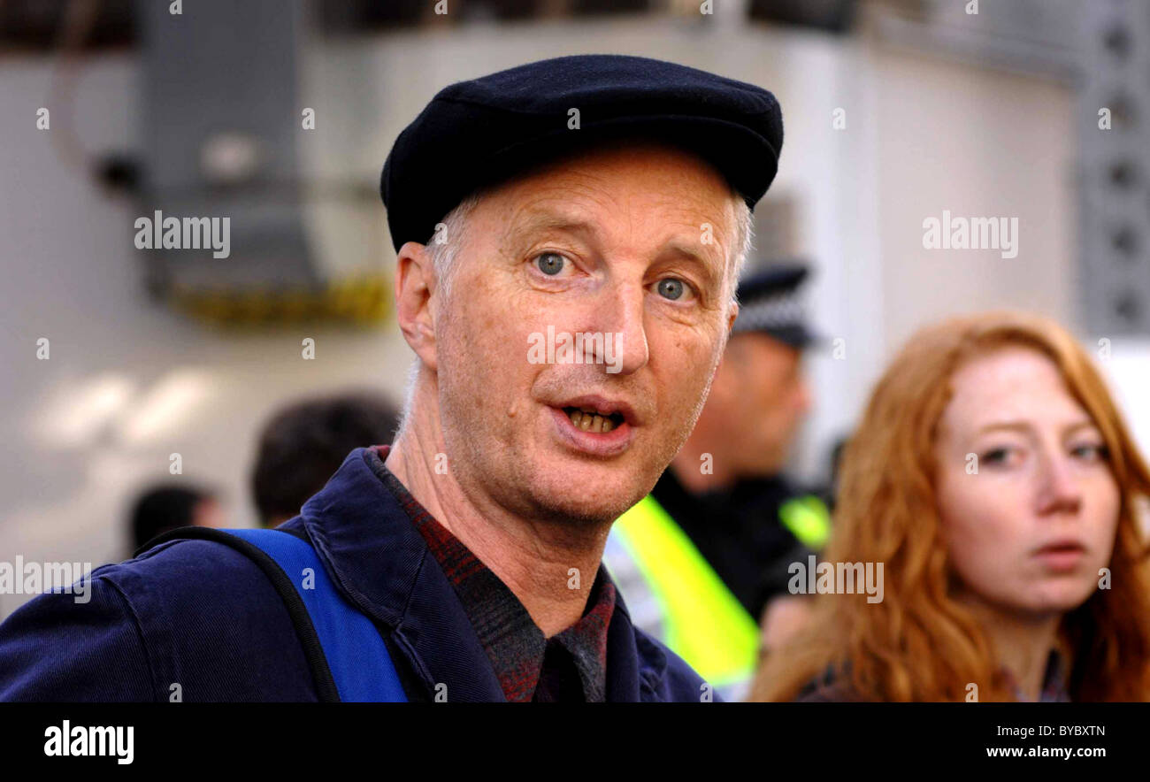 Billy Bragg, Musiker Billy Bragg Stockfoto