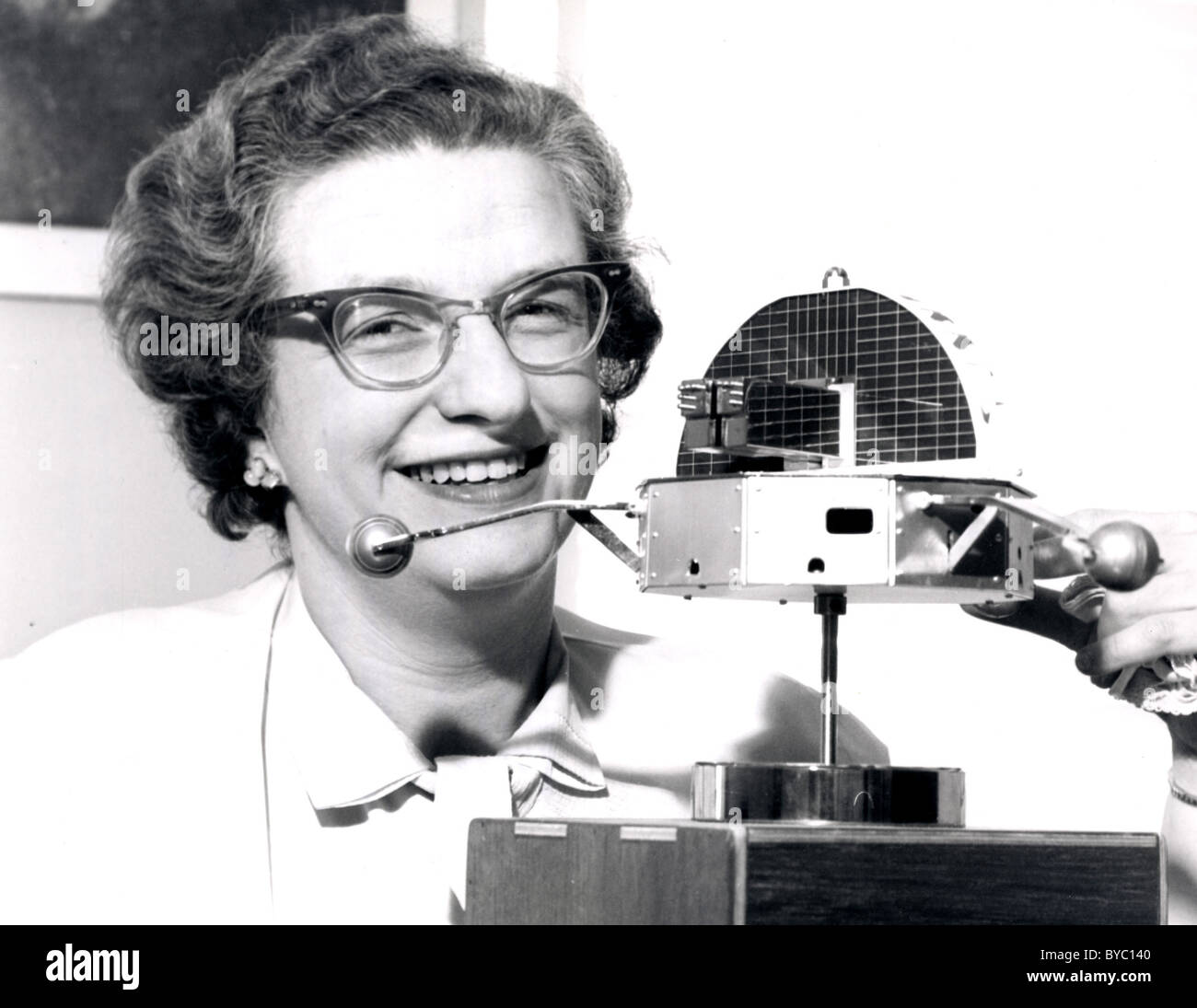 Dr. Nancy Roman, einer der führenden Wissenschaftler der Amerikas in das Raumfahrtprogramm c. 1950 Stockfoto