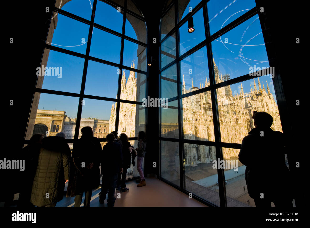 Blick vom Museum des zwanzigsten Jahrhunderts, Novecento Museum, Mailand, Italien Stockfoto