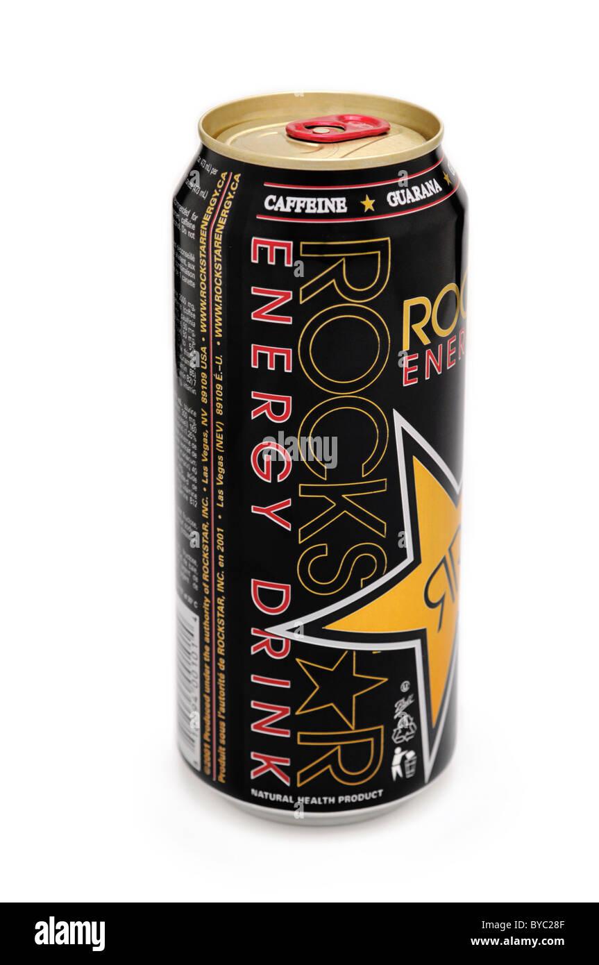 Koffeinhaltigen Energy-Drink Stockfoto