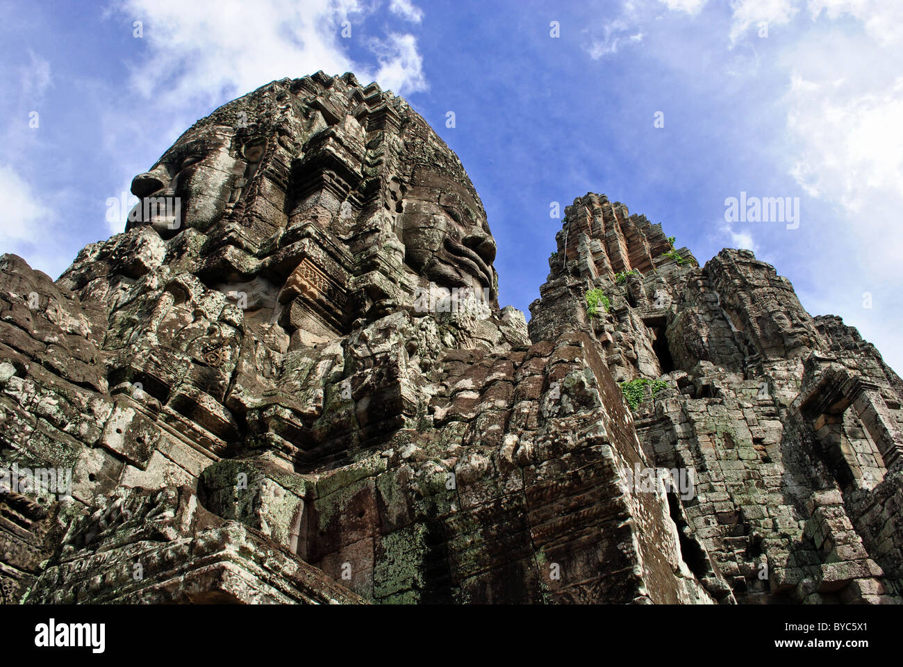 Angkor Thom, Bayon Tempel, Kambodscha Stockfoto